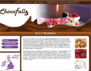 View Chocofalls website