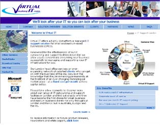 View Virtual IT website